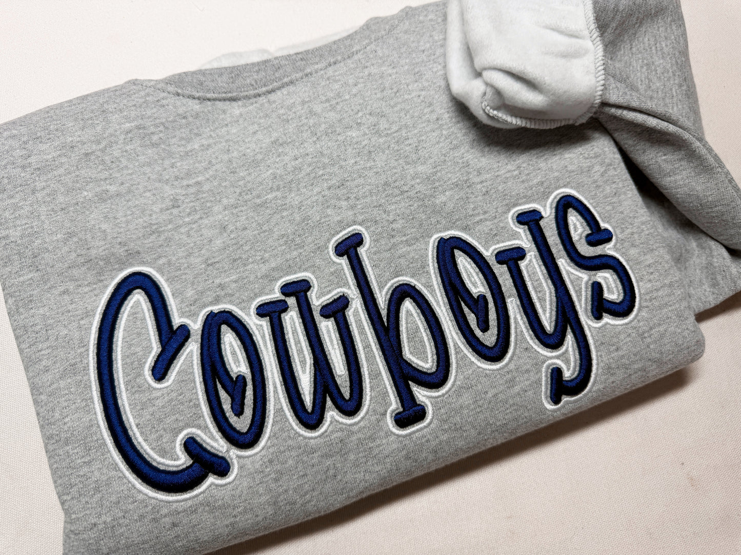 Team Puff Embroidered Sweatshirt