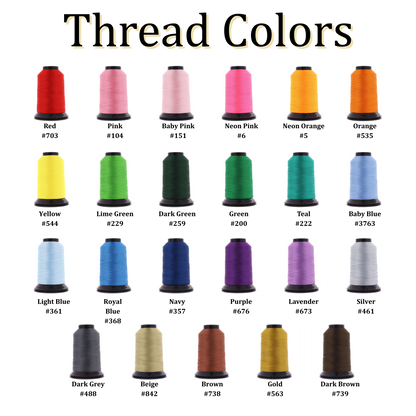 Senior Embroidered Crewneck